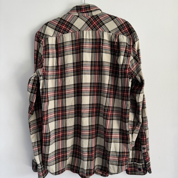 Filson Casual Mens Shirt Red/Green Plaid Button‎ down Long Sleeves Size Small - Picture 4 of 10